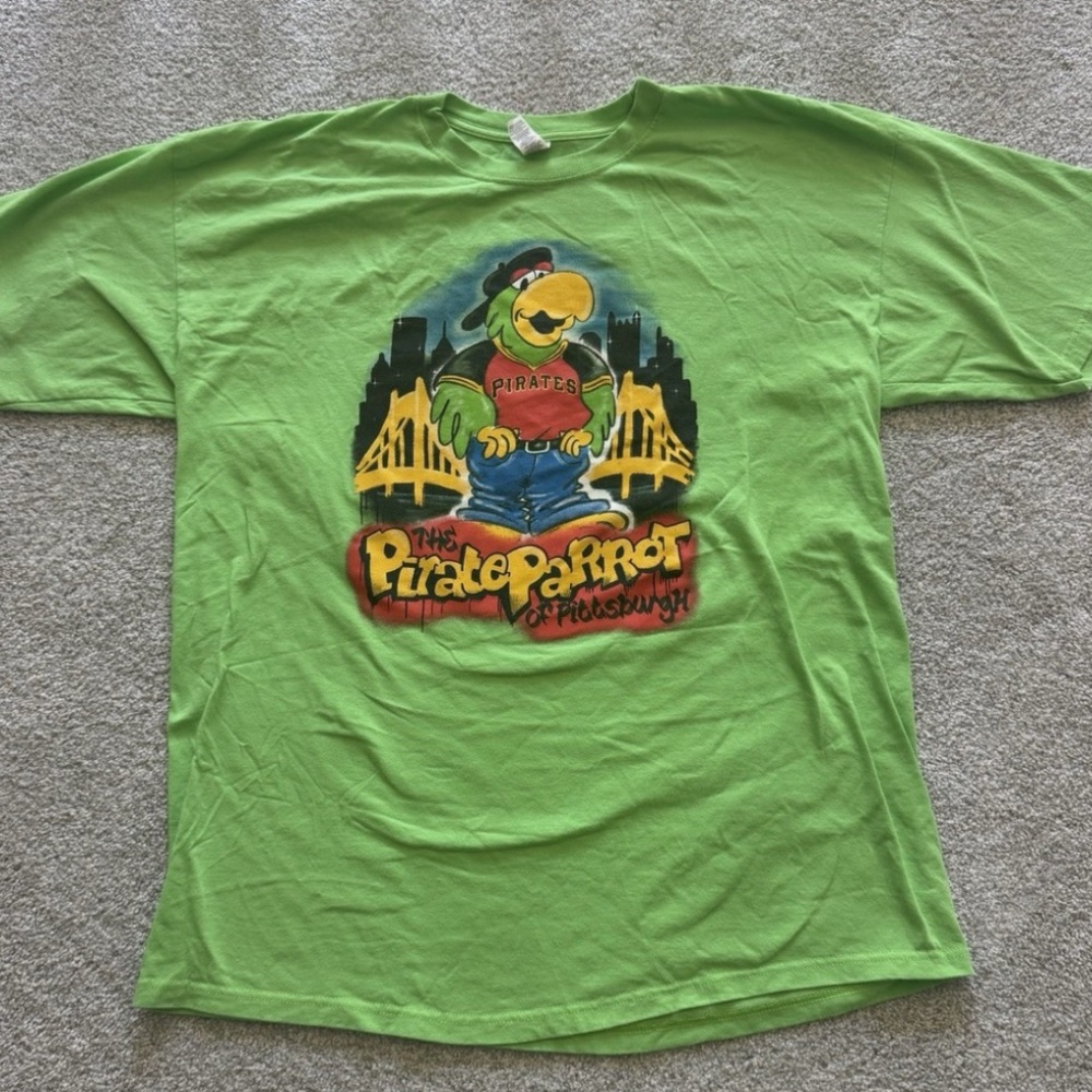 Pittsburgh Pirates 2025 90’s Theme T- Shirt Adult XL SGA 6/28/25 NWOT